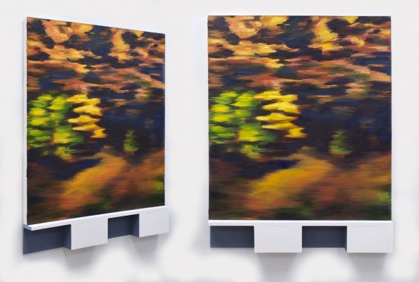 "Open Spaces", Oil, canvas, wood, 52 x 40, 2016